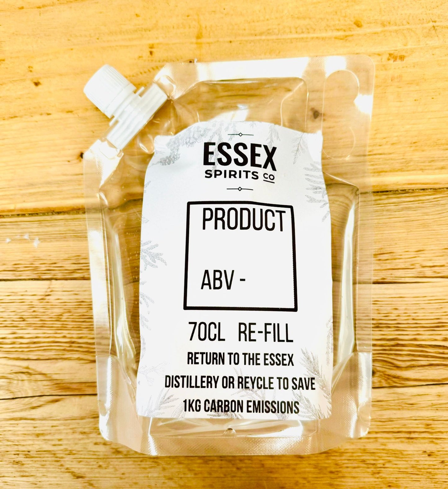 'Make Your Own' Spirit refill pouch