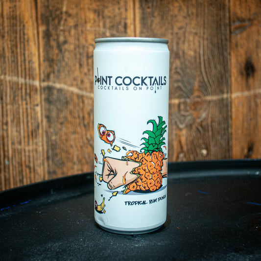 Tropical Rum Punch from Point Cocktails available at Essex Spirits Co. online shop and The Essex Distillery, Chelmsford
