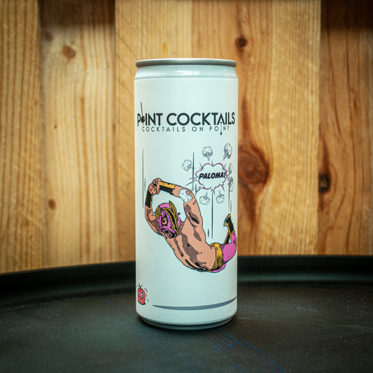 Paloma Canned cocktail by Point Cocktails available at Essex Spirits Co. online shop and The Essex Distillery, Chelmsford