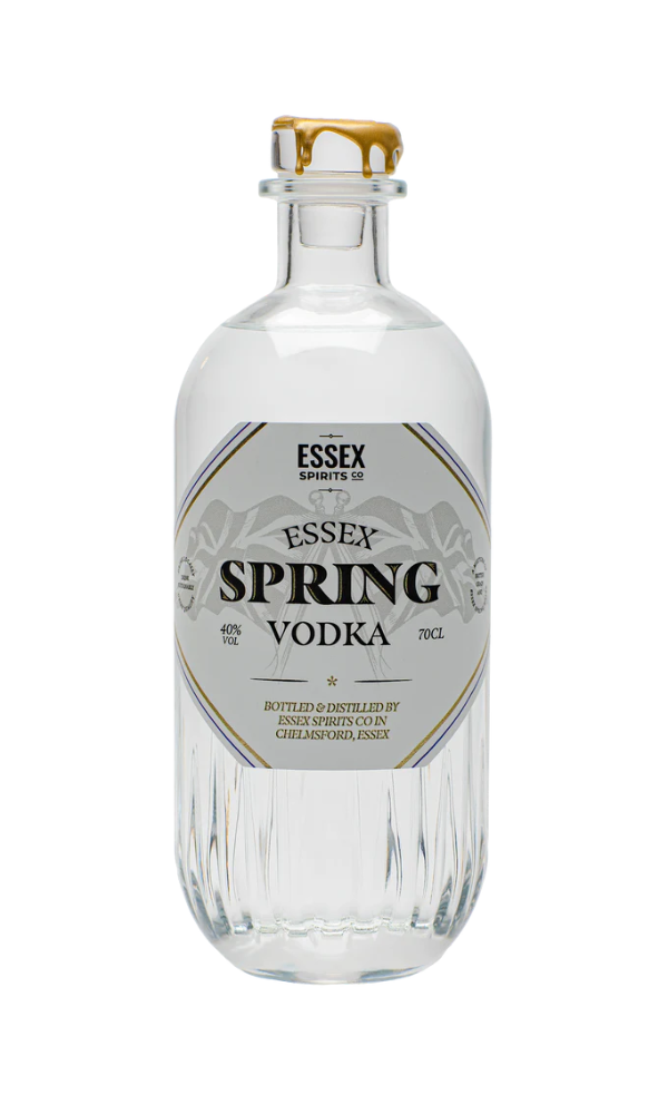 Essex Spring Vodka bottle by Essex Spirits Company at The Essex Distillery, Chelmsford