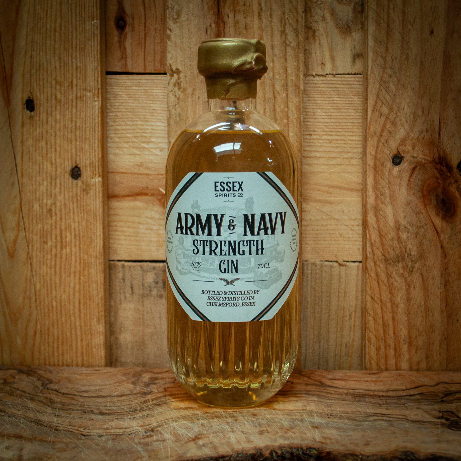 Army & Navy Strength Gin from Essex Spirits Company, Chelmsford Distillery