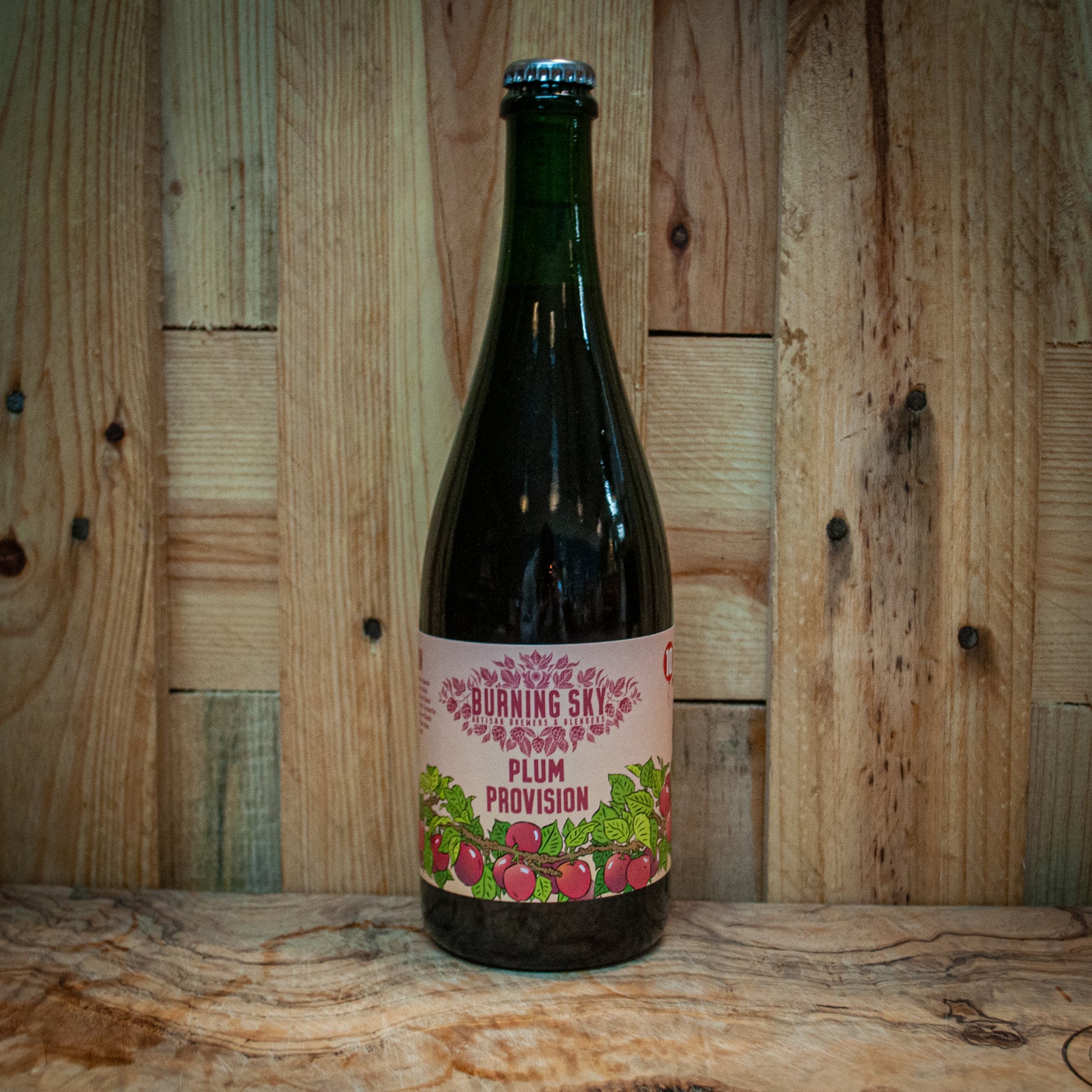 Plum Provision Mixed Fermentation Saison available at Essex Spirits Co. online shop and The Essex Distillery, Chelmsford