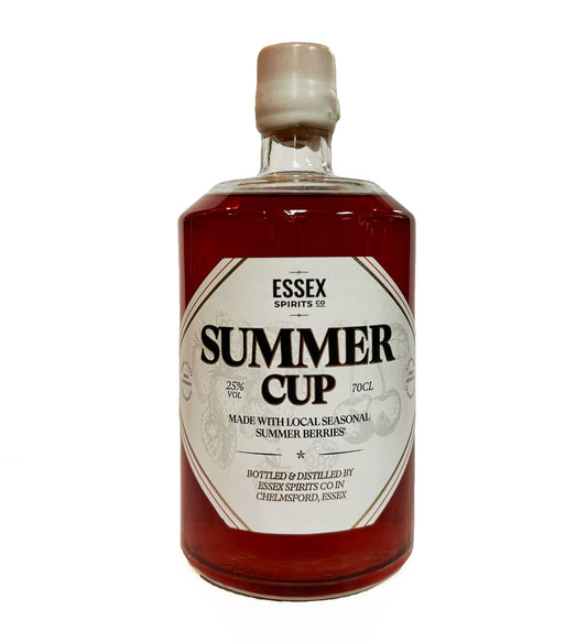 Summer Cup (made with local seasonal summer berries) from Essex Spirits Company, Chelmsford Distillery