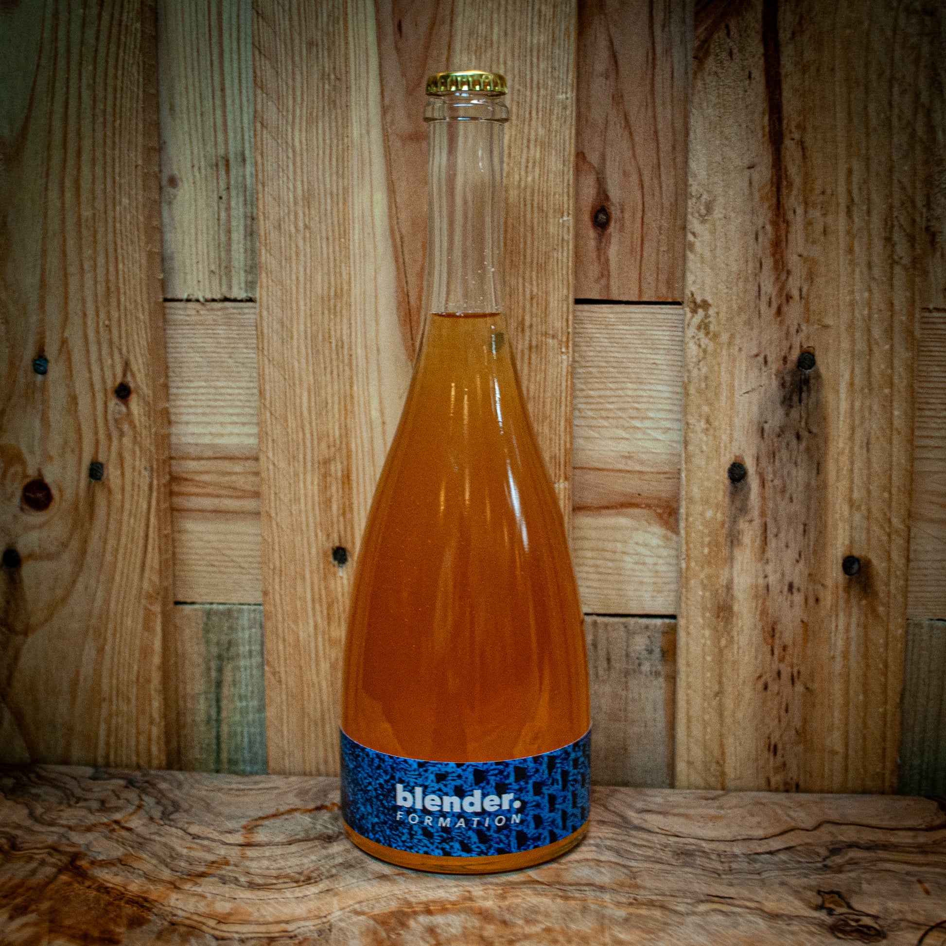 Blender. Formation Barrel Aged Saison available at Essex Spirits Co Distillery & Bottle Shop
